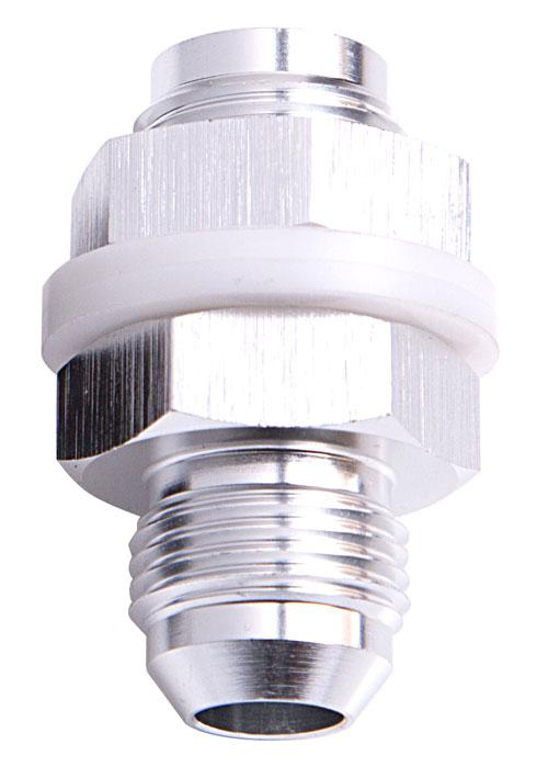 Aeroflow AF921-10S Fuel Cell Fitting -10AN Silver Fuel