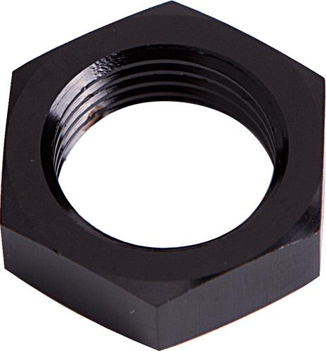 Aeroflow AF924-04BLK Bulkhead Nut -4AN Black Single Nut