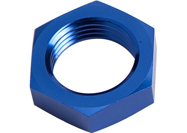 Aeroflow AF924-08 Bulkhead Nut -8AN Blue Single Nut