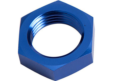 Aeroflow AF924-12 Bulkhead Nut -12AN Blue Single Nut