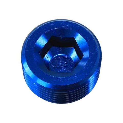 Aeroflow AF932-08 Npt Plug 1/2" Blue 1/2'' Npt
