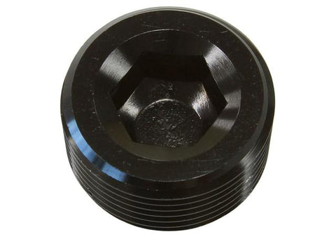 Aeroflow AF932-06BLK-25 Npt Plug 3/8" Black 3/8" Npt 25Pk