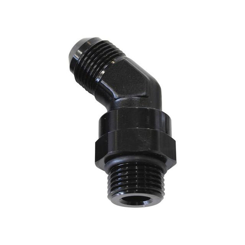 Aeroflow AF945-16BLK Male -16ORB 45 To -16AN Male Black