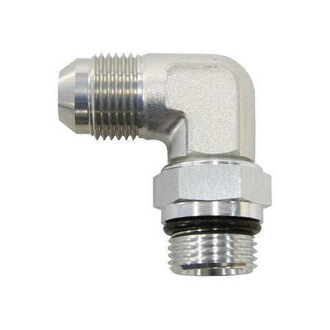 Aeroflow AF949-06S Male -6ORB 90 To -6AN Male Silver Full