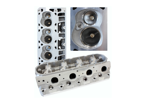 Aeroflow 276cc Alloy Heads Bare 70cc 2.165"/1.60" Valve 4