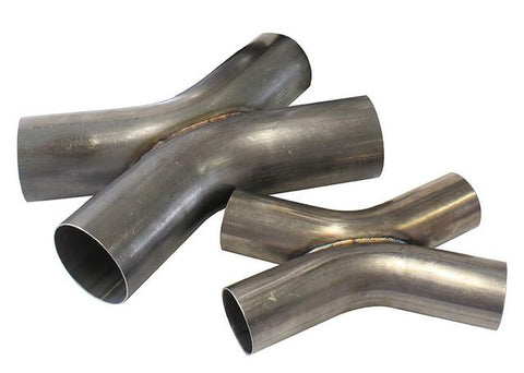 Aeroflow AF9508-3500 3-1/2" OD Exhaust X Pipe 45Deg Bends