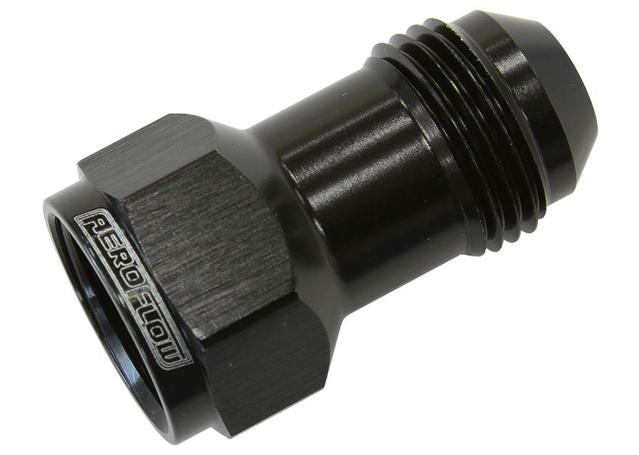 Aeroflow AF952-12BLK Female -12AN To Male -12AN Black