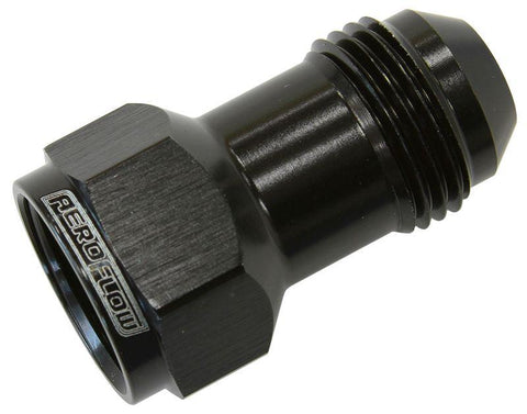 Aeroflow AF952-06BLK Female -6AN To Male -6AN Black