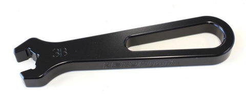 Aeroflow AF98-2005-1-03 Alloy Wrench Single -3AN Black