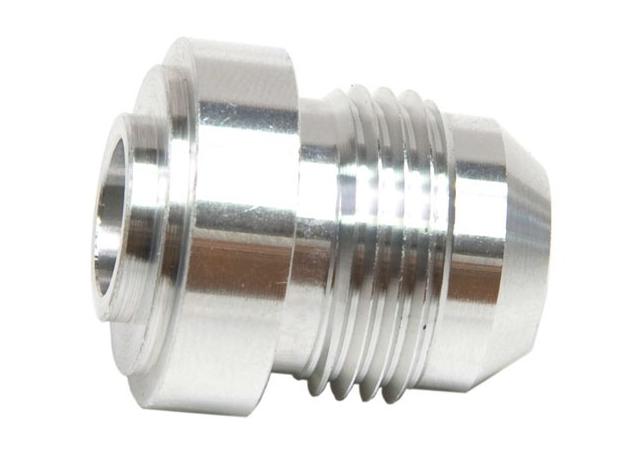 Aeroflow AF999-08D-25 Alloy Weld On Male Bung -8AN Male