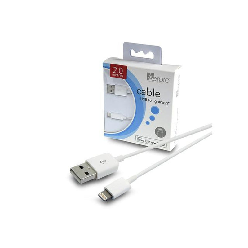 Aerpro Cable Lightning to Type A USB 2m White APL205
