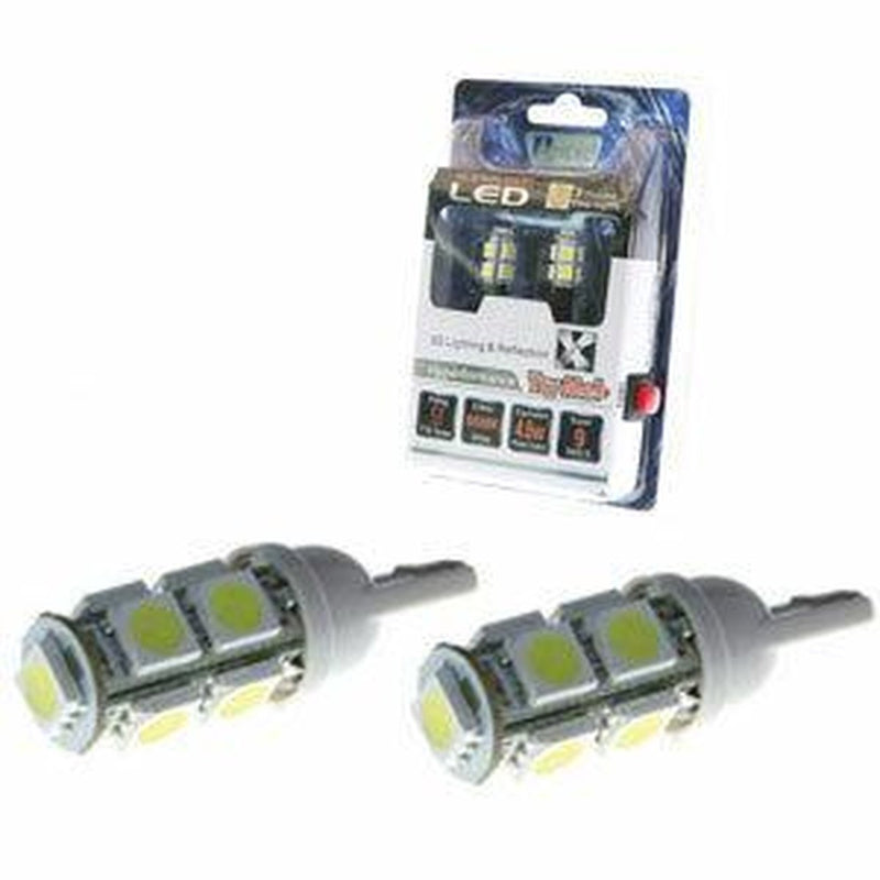Aerpro Wedge SMD LED 9 X T10 Green T109G