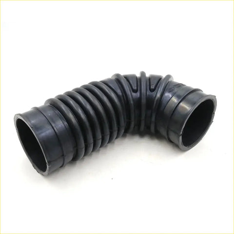 Black corrugated rubber air cleaner hose with 90-degree bend for toyota hilux revo 2015-2022