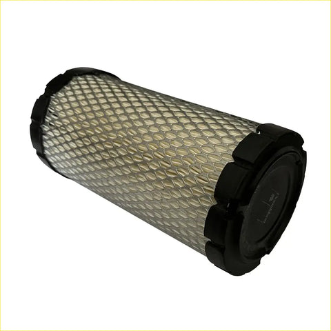 Cylindrical air filter with black plastic end caps and beige honeycomb filter for ace 150 ranger 150 and rz r 200