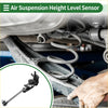 Black air suspension ride height level sensor with slender rod and bracket for Toyota Sequoia 2001-2022 automotive use