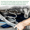 Metallic coil spring attached to air suspension ride height level sensor for toyota sequoia 2001-2022 suspension system
