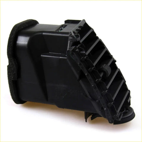 Black plastic car air intake filter housing with foam seal and ribbed design for toyota hilux sr5 2004-2016