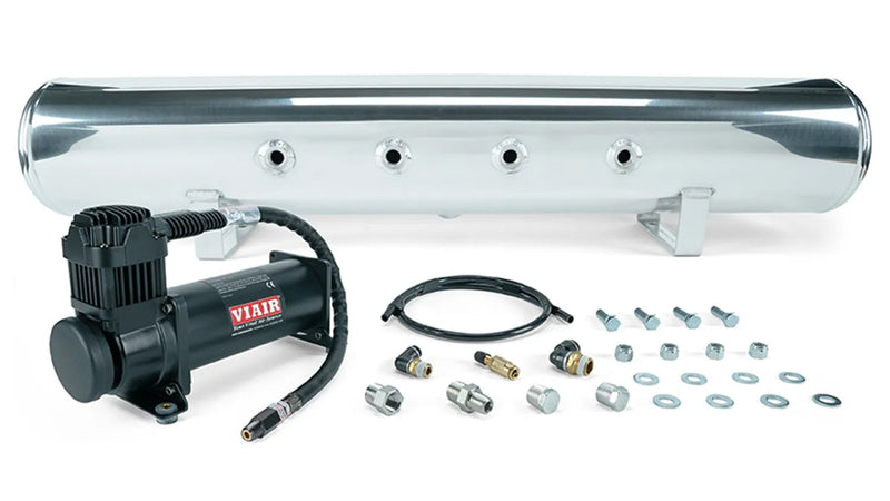 Air Lift 27808 5 Gal. Polished Tank w/ Viair 444b Blk