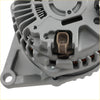 Gray metallic 12v 160a alternator with beige electrical connector and cooling fins for dodge journey 2.4l l4 2009-2020