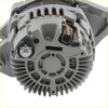 Gray metallic alternator 12v 160a with ribbed housing copper windings and beige connector for dodge journey 2009-2020
