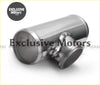 Shiny chrome stainless steel aluminium blow off valve adapter pipe fitting with two polished cylindrical ends