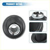 Black rubber antenna nut top cap with chrome metal ring and locking mechanism for Toyota Tacoma 1995-2004