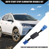 Blue and black plug-and-play auto start stop a-off cable for toyota rav4 2020-2023 engine eliminator kit
