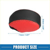 Black and red two-tone padded headgear with contrasting stitching designed for Toyota RAV4 2019-2023 gear shift knob cover