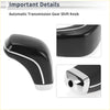 Automatic gear shift knob for toyota mark x reiz x120 2004-2009 with glossy black finish and chrome trim accents