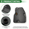 Black robust aluminum alloy housing with leakage resistant o ring for automatic transmission filter toyota c hr 1.2t