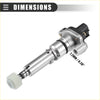 Automatic transmission input speed sensor for toyota rav4 with silver metallic valve actuator black connector and white gear
