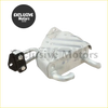 Silver metallic motorcycle fuel tank bracket with black plastic and metal pipes for 4wd ute offroad use