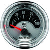 Autometer Muscle 2-1/16in Oil Pressure Gauge 0-100PSI