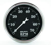 Autometer Old Tyme 3-1/8in Tachometer 7000rpm Full Sweep
