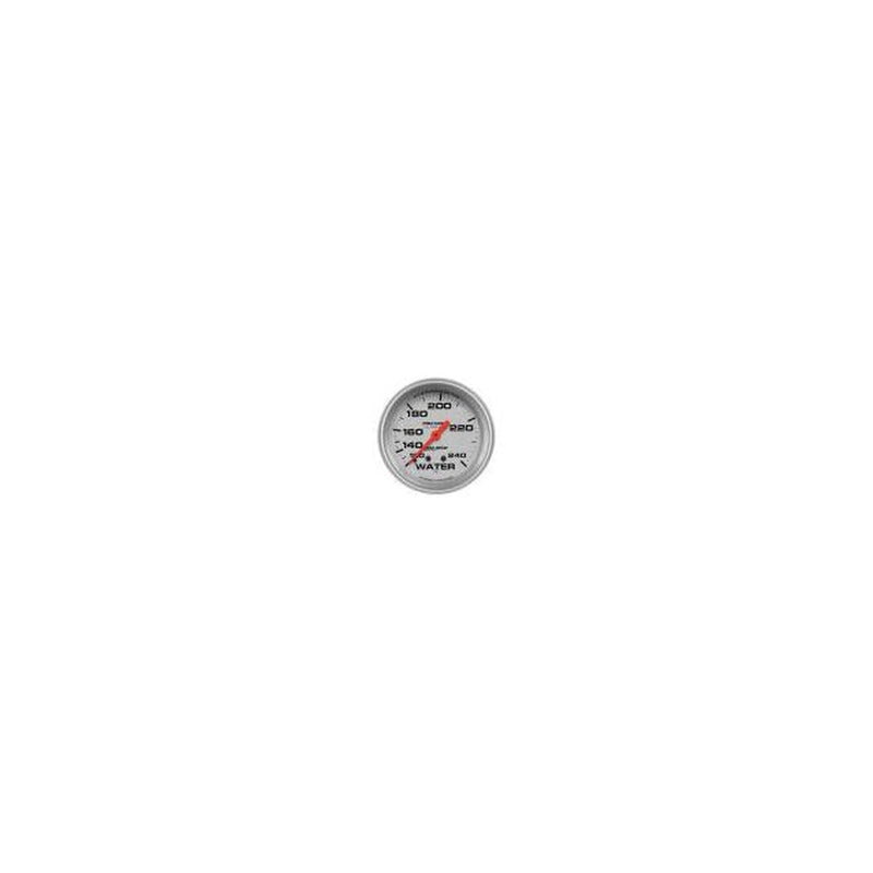 Autometer Ultra-Lite 2-5/8in Water Temp Gauge 120-240F