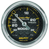 Autometer Carbon Fiber 2-1/16in Boost Vacuum Gauge