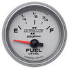 Autometer Ultra-Lite II 2-1/16in Fuel Level Gauge 0-90