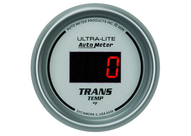 Autometer Ultra-Lite Digital 2-1/16in Trans Temp Gauge