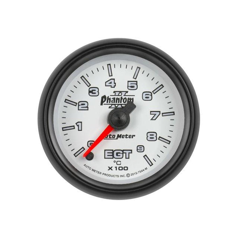 Autometer Phantom II 2-1/16in Pyrometer Kit 0-900C Full