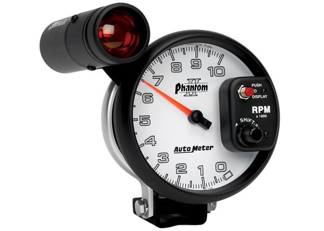 Autometer Phantom II 5" Tachometer 10000rpm AU7599