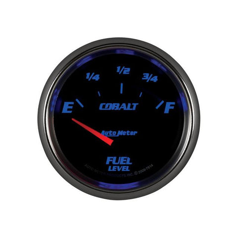 Autometer Cobalt 2-5/8in Fuel Level Gauge 0-90 Ohms Short