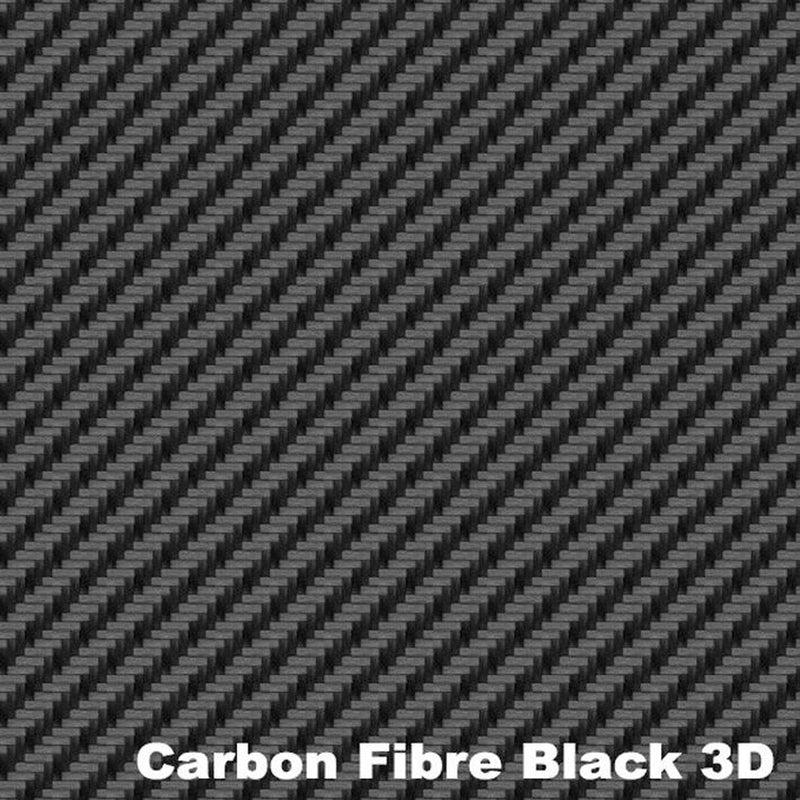 Autotecnica Vinyl Wrap 213x20cm Black 3D Carbon Fibre