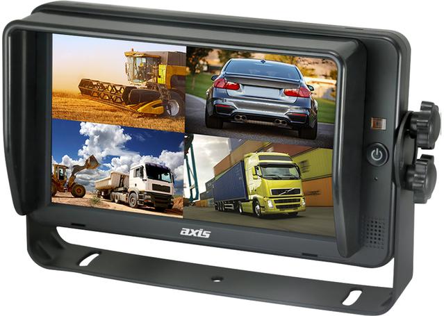 Axis 10" HD LED Quad View Touchscreen Monitor HD1014