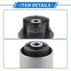 Black rubber axle beam control arm bushing with metallic inner ring and steel housing for toyota sienna 2004-2020
