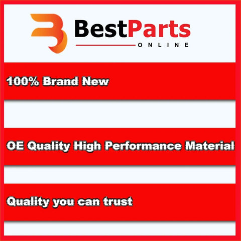 Bestparts logo with orange and black b emblem above bold red text on white background for axle seal rear Silverado Sierra