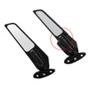 Kawasaki ZX-6R Ninja ZX6R 650 01-21 Generic Wing Fin Spoiler Side Rearview Mirrors