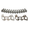 Toyota Soarer 2.5L Twin Turbo Permaseal Manifold Titanium Stud&Gasket Kit