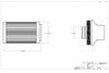 Aeromotive Inline Filter 10 Micron -6An ARO12345