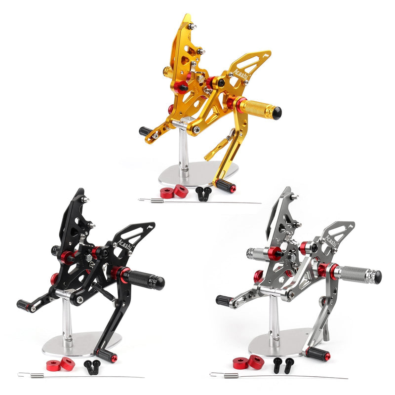 Yamaha MT-07 FZ-07 MT07 Generic Adjustable Rearsets Footrest Foot Pegs Rear Set