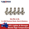 Kia Rio 1.5L Titanium Turbo Charger Stud Kit